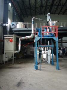 哈爾濱松江銅業實業有限公司白鎢粉噸包機安裝調試現場