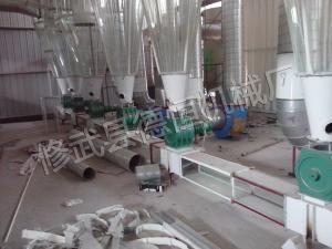 荊門米廠設備安裝現場